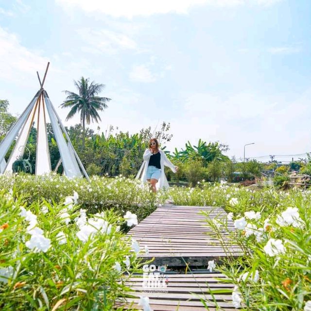 ไร่เหมือนจันทร์ คาเฟ่แนวฟาร์ม เลียบคลองทวีวัฒนา