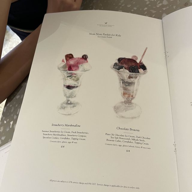 Unique dessert experience