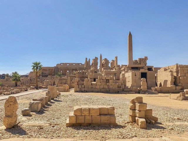 埃及-盧克索🇪🇬龐大規模聞名世界的神殿