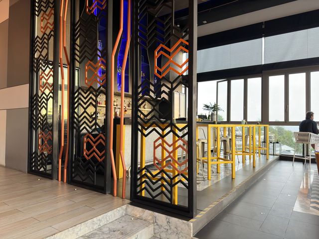 วิวสุดปังบน Rooftop โรงแรม