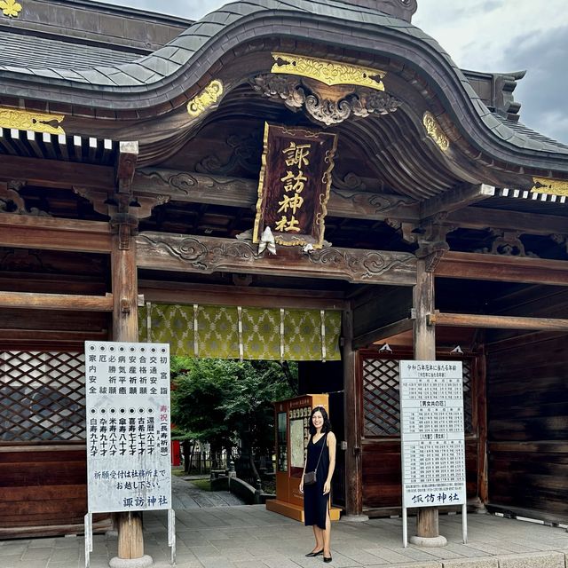 Niigata Suwa shrine sightseeing 