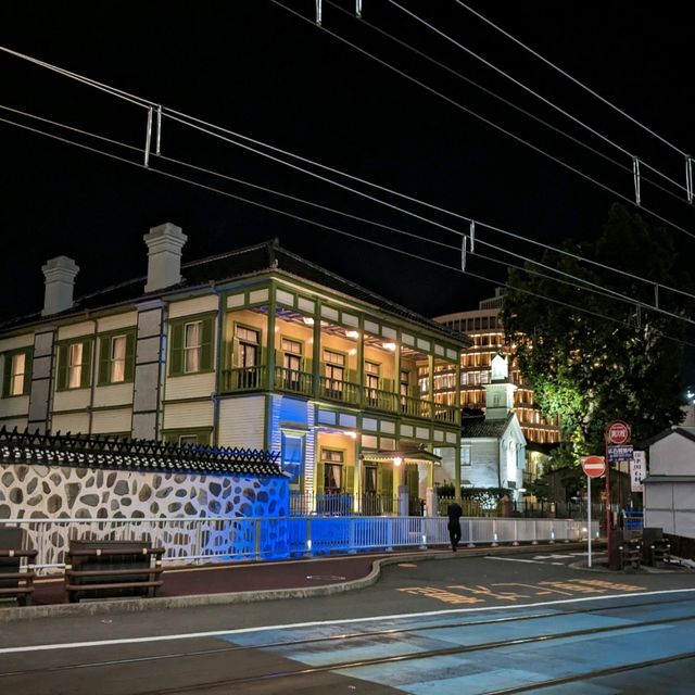 【長崎くんち】前夜の、御旅所付近から、長崎のエキゾチックな夜の街並みを散策。