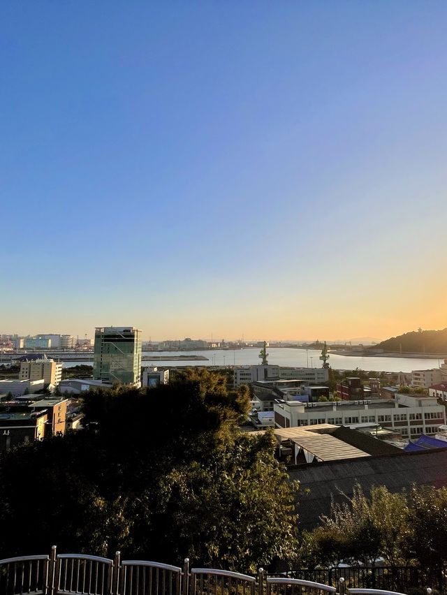 인천 노을 명소 자유공원🌅