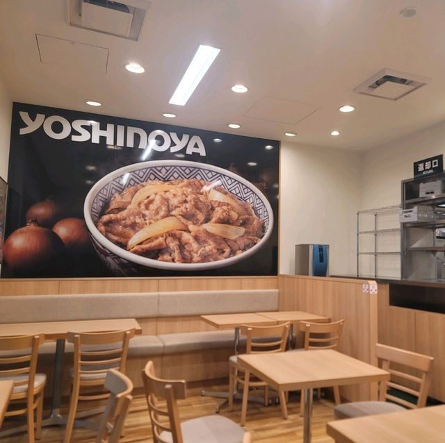 일본여행 후쿠오카 공항 맛집 요시노야 