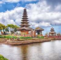 Pura Ulun Danu 😌 Bratan temple  🇮🇩🛕