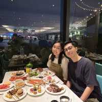 【 在璀璨夜景下品嚐「芝」味菇饌·海鮮自助晚餐 】