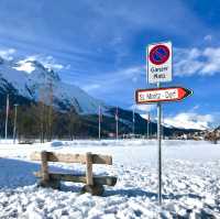 St. Moritz: The heart of the Swiss Alps.