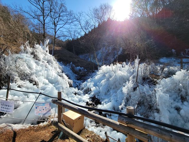 「東京秩父郡蘆久保冰柱」冬季必遊景點