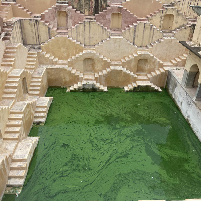 The unique step wells of Jaipur India 