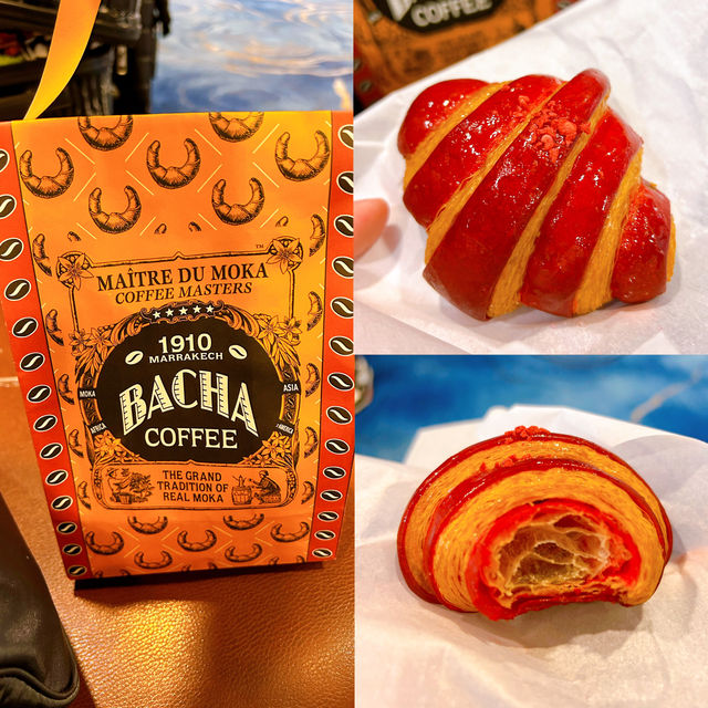 Bacha Coffee's Delicious Croissants at Changi