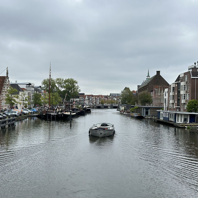 One of the bridges in Leiden