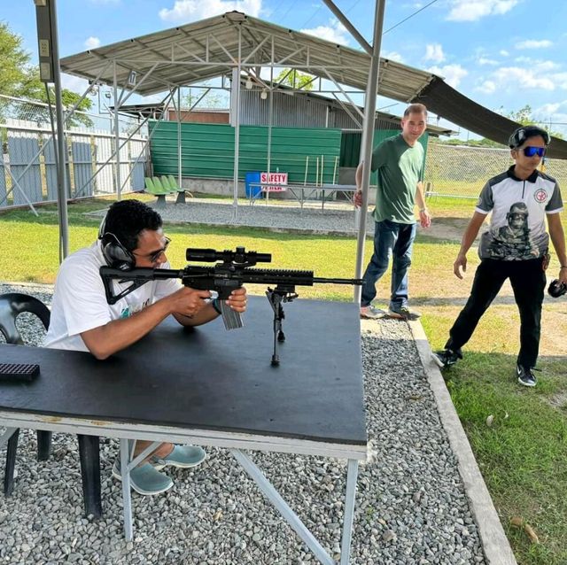 Shooting Range : Clark,  Philippines 