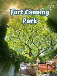 🏔อุโมงค์ต้นไม้ Fornt Canning Park
