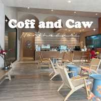 Coff & Caw cafe คาเฟ่มินิมอล มีนกแก้วด้วย