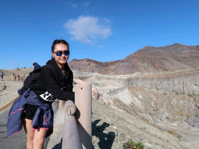 🌏環遊世界🌐慶幸一睹靜態・阿蘇中岳火山口