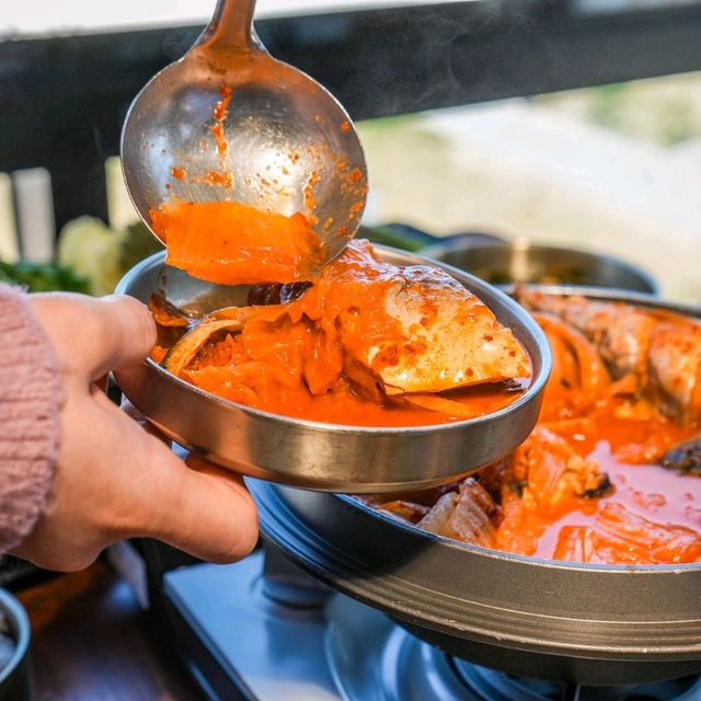 제주 여행  함덕 고등어쌈밥
