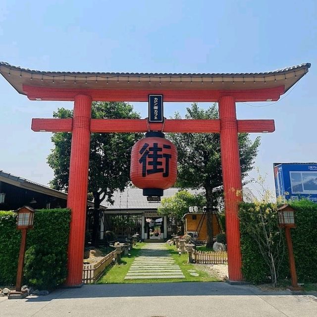 ยกญี่ปุ่นมาไว้ที่กาญจนบุรี ⛩️ Kan Machi Cafe ⛩️