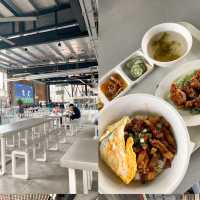 Newly Opened Food Hall in Penang with Robot Serving Food