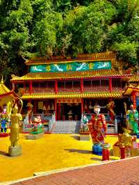 Cave Temple With Colorful Decorations In Ipoh✨🇲🇾