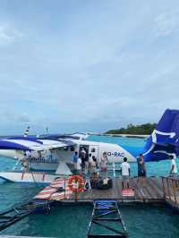 Maldives from seaplane view 🐬🐬🐬