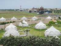 追夕陽、捉螃蟹.ᐟ 全台唯一濕地豪華露營