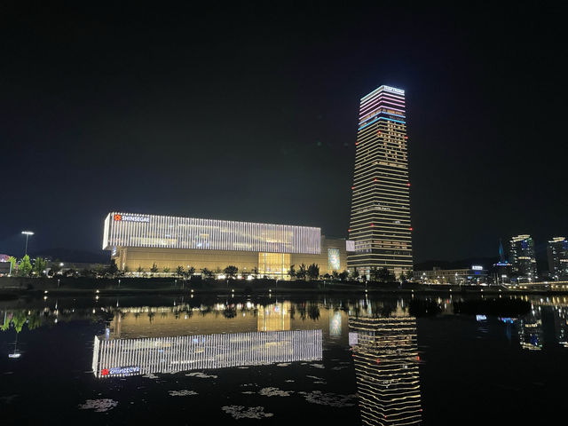 너무 예쁜 대전의 갑천 야경