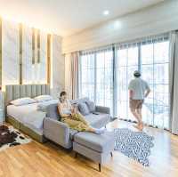 บ้านพักในจังหวัดเลย มีสระกว้างและอ่างจากุชซี่