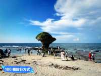 屏東琉球 知名景點可以看到海龜 花瓶石