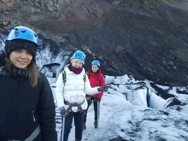 Tropical Soul on Frozen Ground: Conquering Solheimajokull Glacier