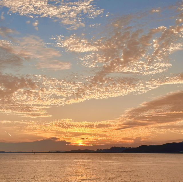 인천의 보라빛 일몰명소 월미도🌅