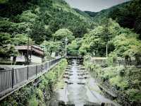 Yume no Tsuribashi suspension bridge 