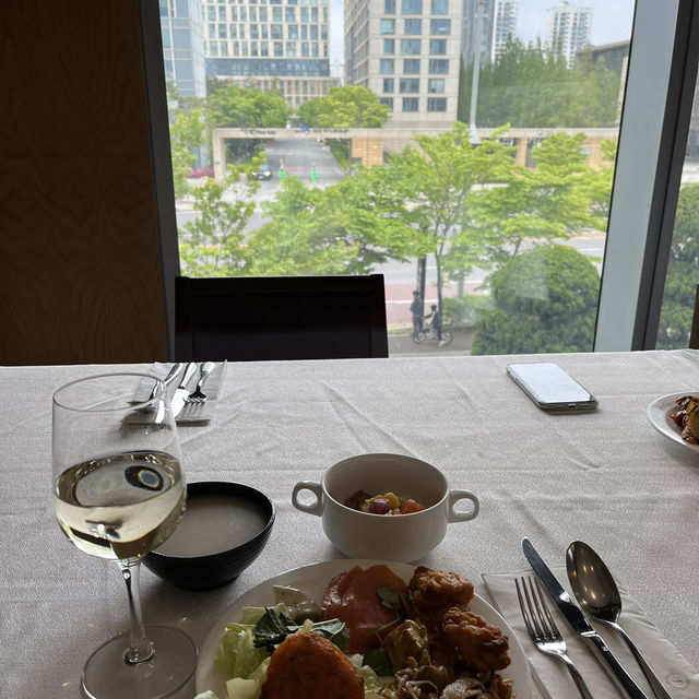 송도 센트럴파크가 한눈에 보이는 쉐라톤 그랜드 인천💕 라운지까지