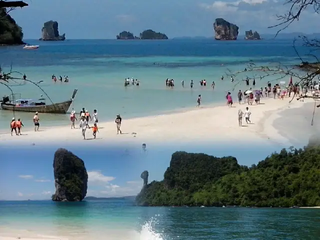 Tour to 4 Islands and the Sea Parting in Krabi