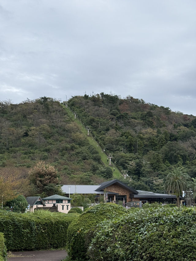 リフトに乗って山頂へ！そこでまつのは超絶景！ 