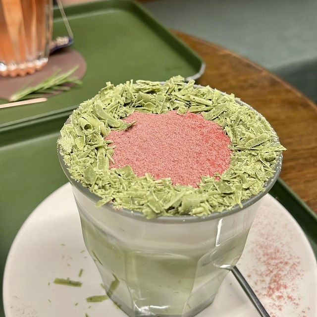 【韓国】抹茶好きにはたまらない抹茶尽くしの カフェ💚