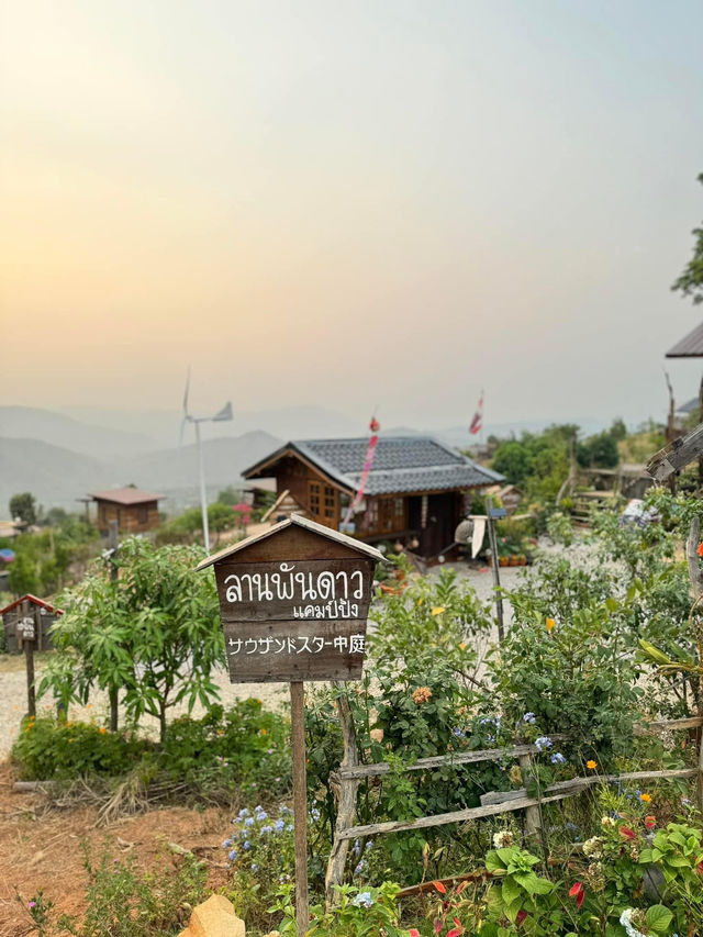 ลานพันดาวแคมป์ปิ้ง | จ.เลย 🏡⛰️🌤️🐶