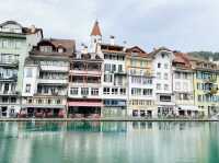 Tranquil Beauty: Exploring Thun in the Gentle Drizzle