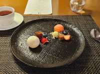 A cozy and romantic dinner at Tokyo Marriott Hotel