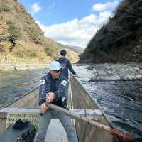 An Enchanting Winter Boat Ride Down the Hozugawa River!
