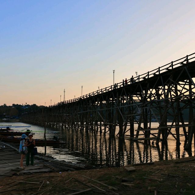 สะพานมอญ สังขละบุรี 