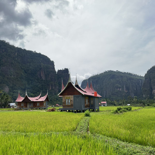 Magnificent view of Lembah Harau, West Sumatera