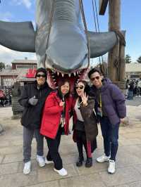 Fun family moment at Universal Studio Japan 