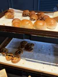 Breakfast buffet at a stylish restaurant🍞
