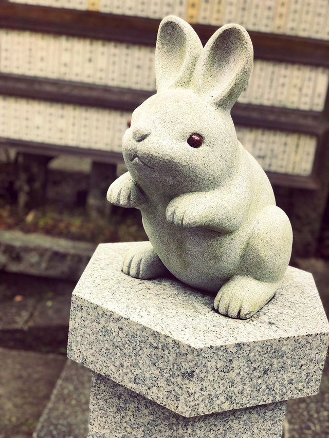 【京都】“うさぎ神社”で縁結び＆子授け祈願🐇✨