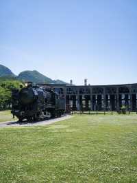 【大分】鉄道ファン必見‼️昔の機関庫でSLの歴史を感じよう🚂周辺観光情報付き