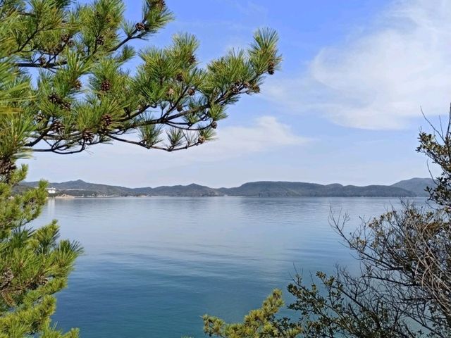 小豆島必去景點-天使之道（天使的散步道）側拍更漂亮