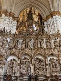 Experience how the light of god shines on Earth in Toledo