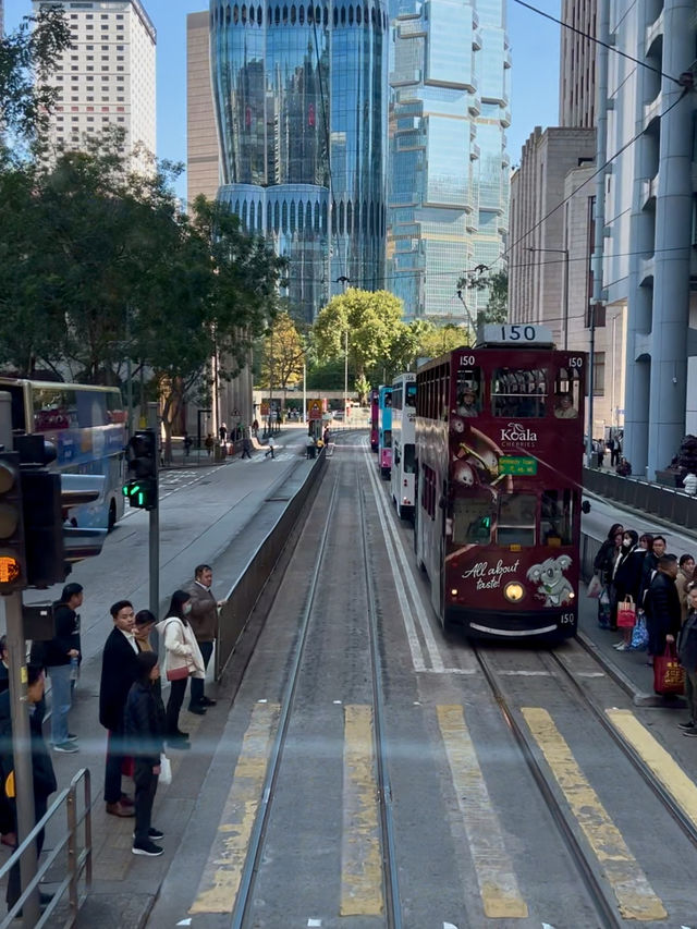香港 可愛復古叮叮車🚎