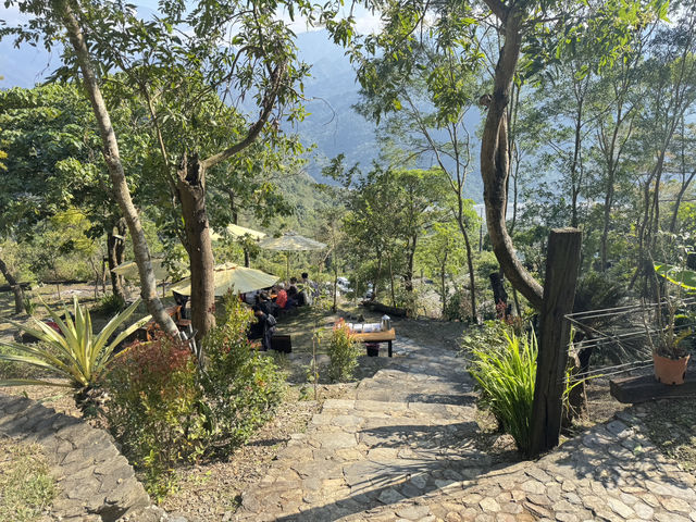 屏東三地門清淨莊園｜半山腰景觀餐廳｜寵物友善咖啡廳