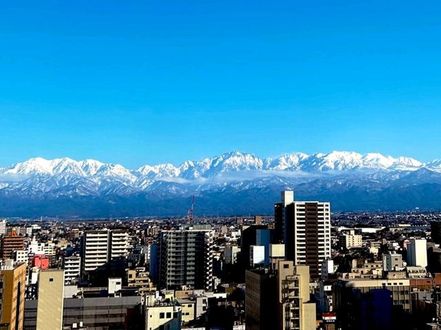 城が目の前！富山の絶景ANAホテル⛰️🌳
